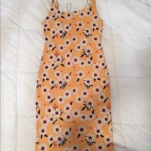COPY - Zara Daisy Flower Bodycon Dress